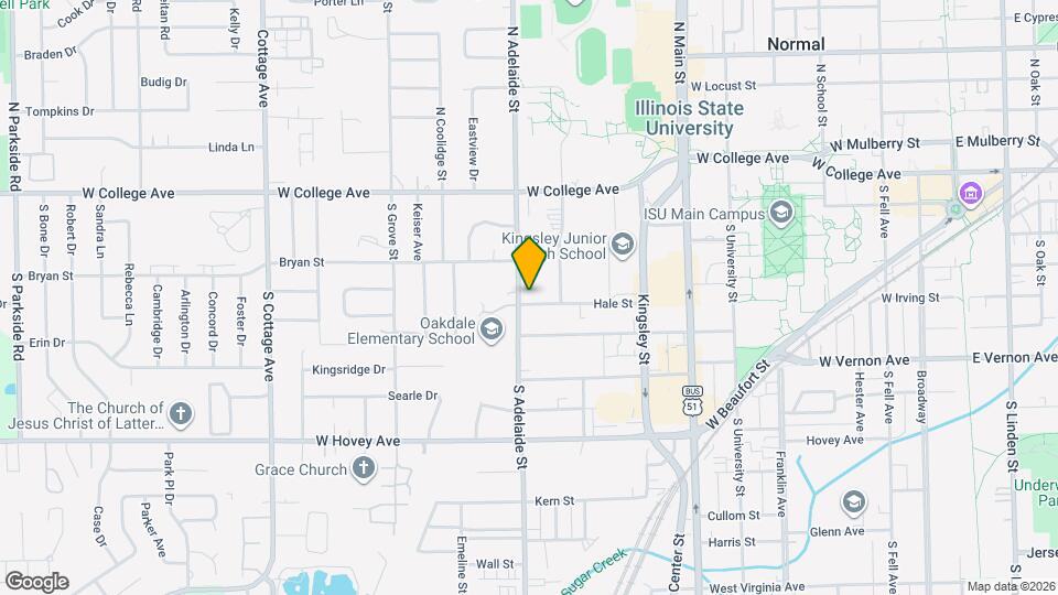 730 Hale St Map and Location Details