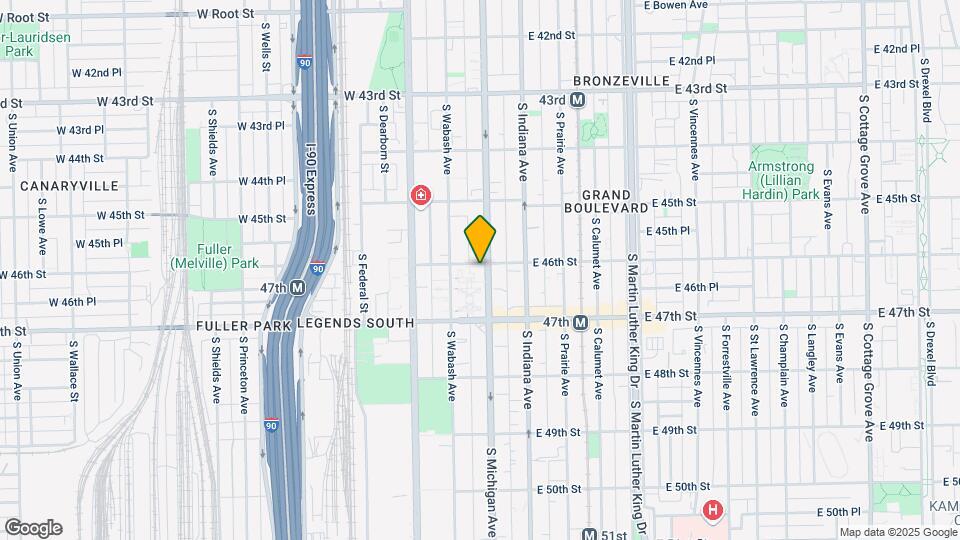 Rosenwald Courts Mapa y Detalles de la Ubicación