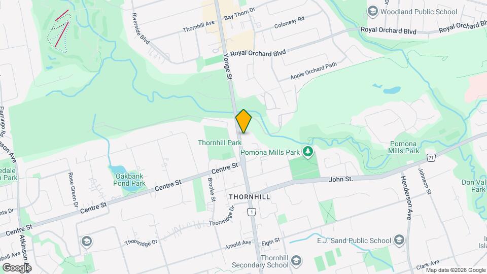 7811 Yonge St Map and Location Details