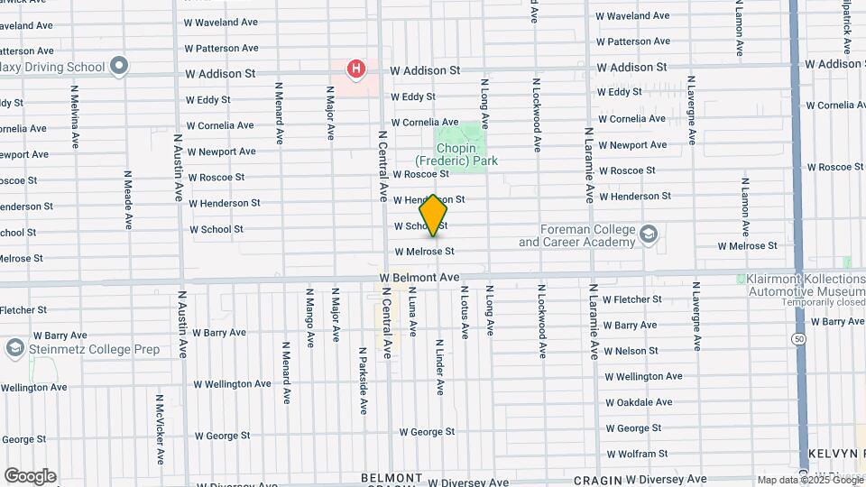 3238 N Linder Ave Map and Location Details