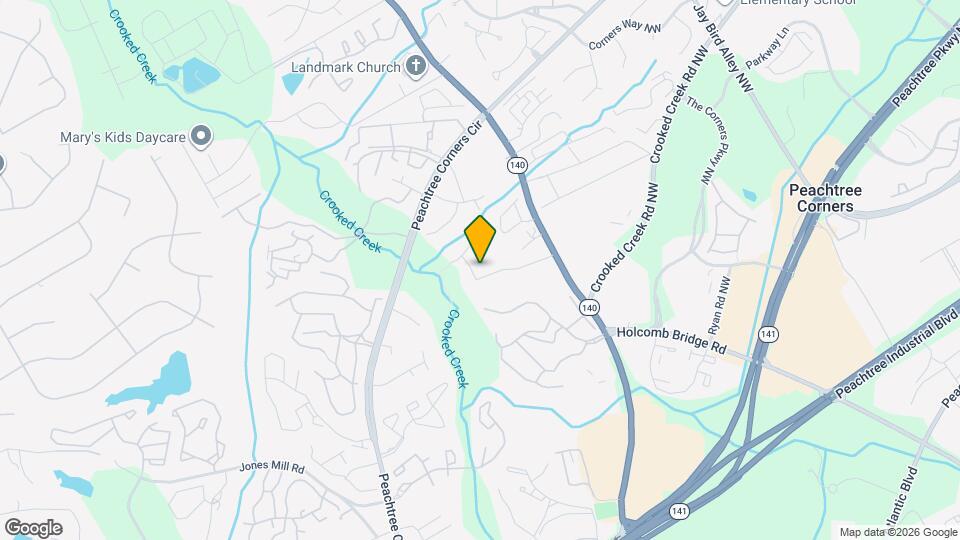 6369 Holcomb Way Map and Location Details