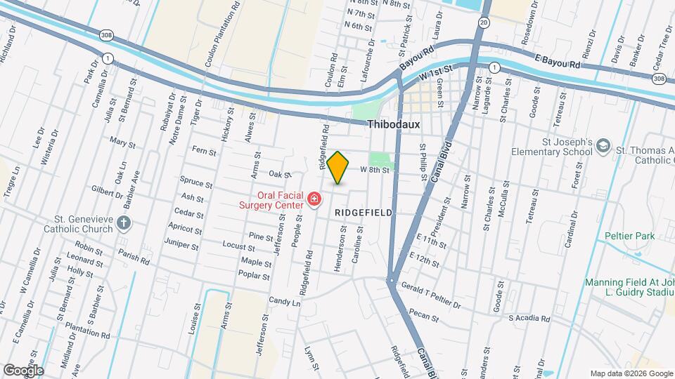 205 Washington Ave Map and Location Details