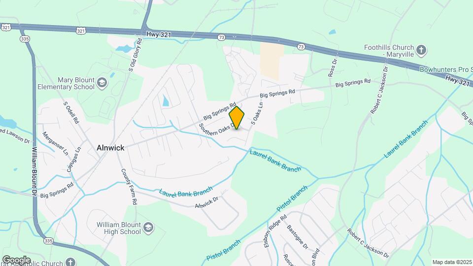 2114 Post Oak Ln Mapa y Detalles de la Ubicación