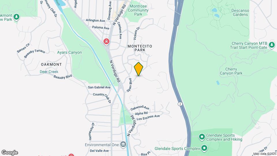 1928 Montecito Dr Map and Location Details