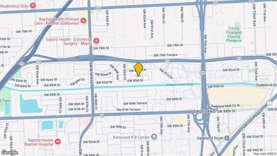 8217 SW 82nd Ct Mapa y Detalles de la Ubicación