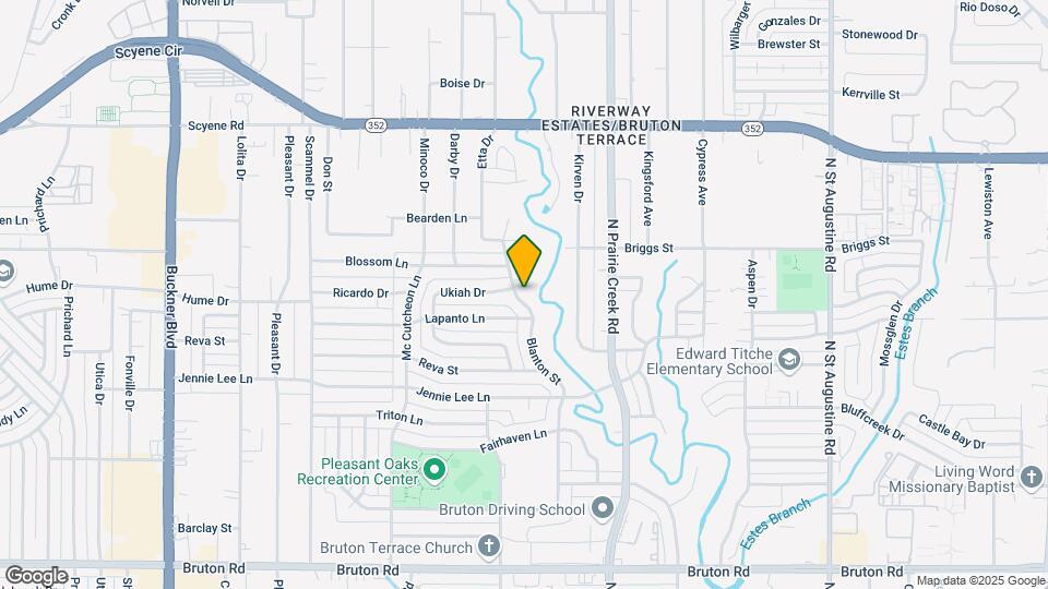 2726 Blanton St Map and Location Details