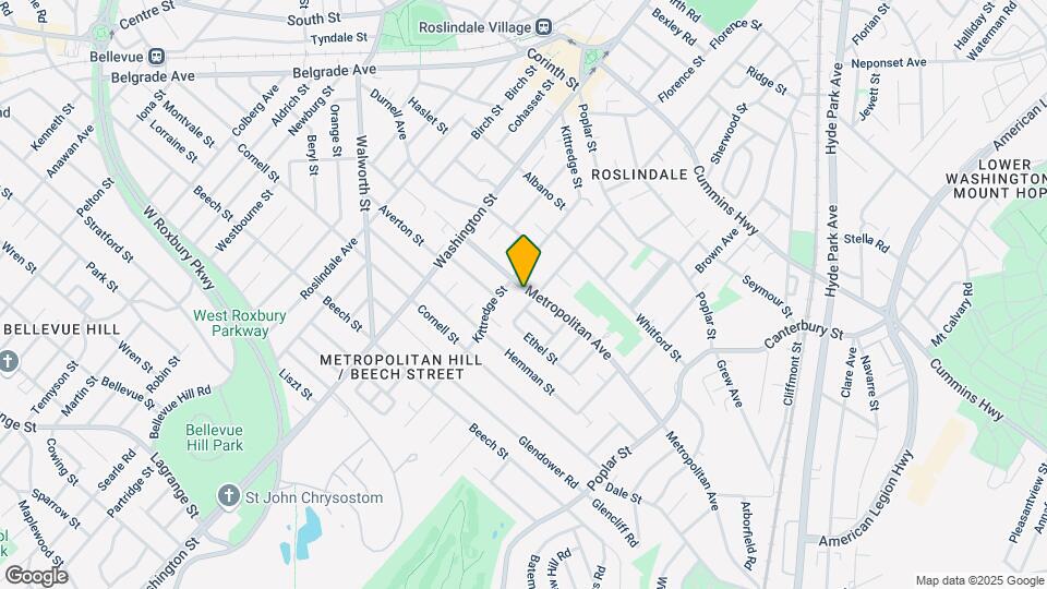 105 Metropolitan Ave, Unit 3 Map and Location Details