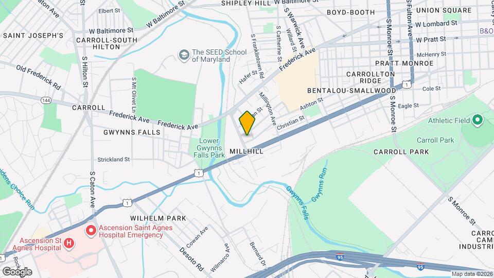 2698 St Benedict St Map and Location Details