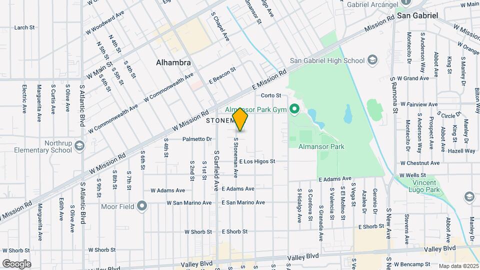 742-744 S Stoneman Ave Map and Location Details