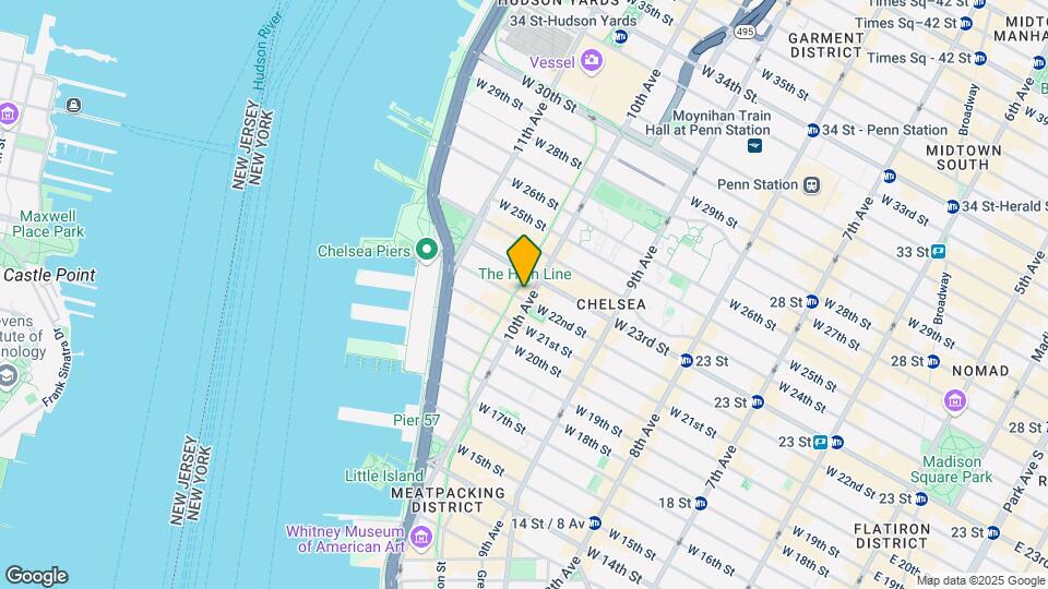 205 Tenth Ave Mapa y Detalles de la Ubicación