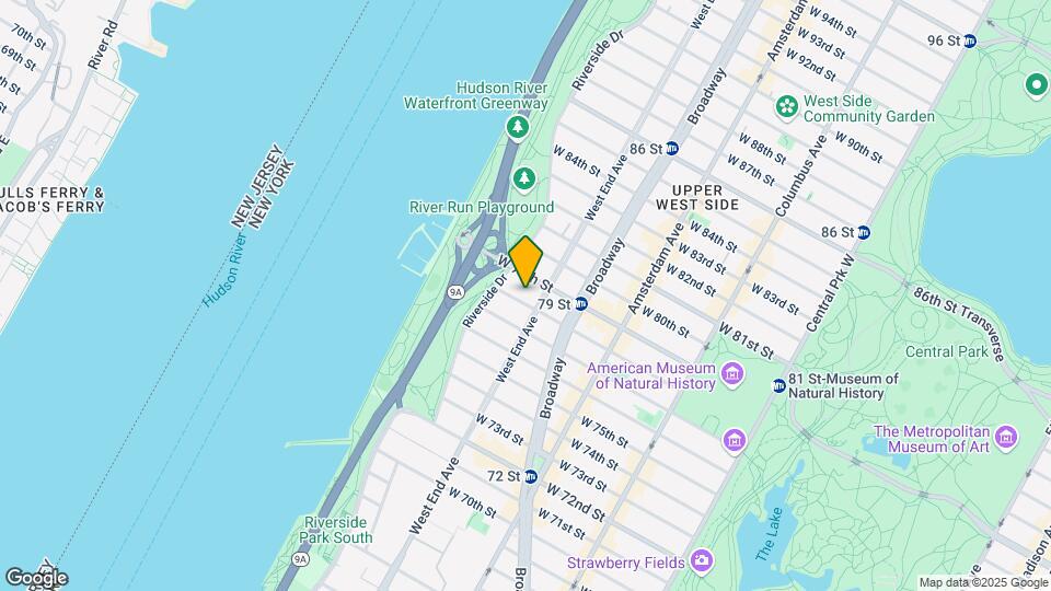 311 W 78th St Mapa y Detalles de la Ubicación