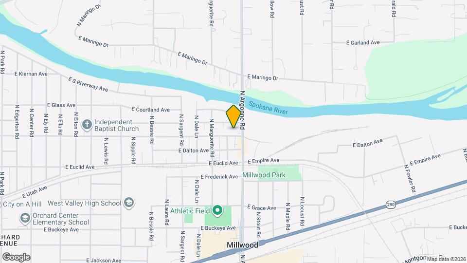 9025 E Liberty Ave Map and Location Details