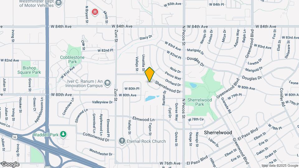 2021 Sherrelwood Cir Map and Location Details