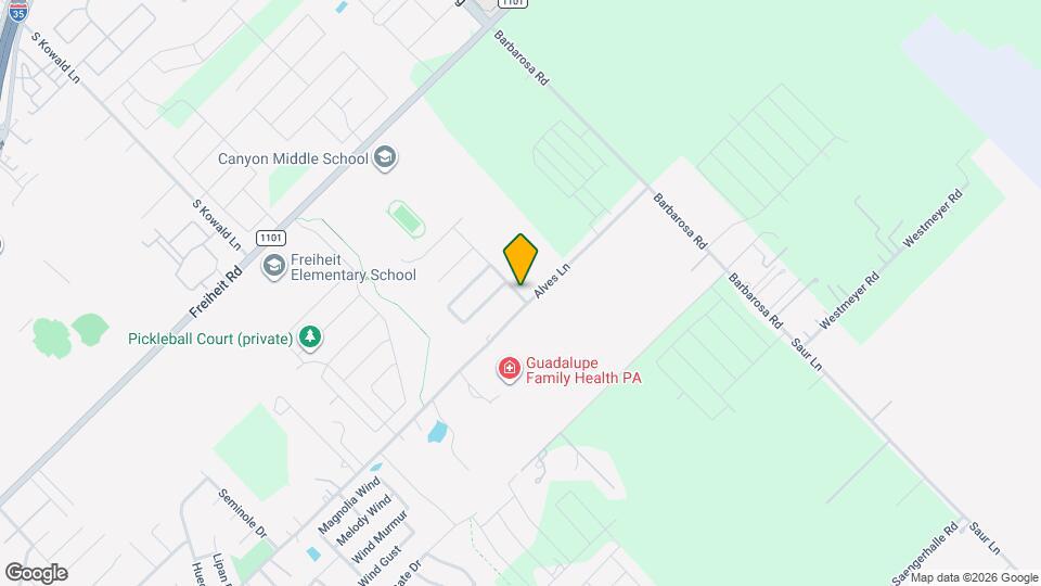 1163 Creekside Orchard Map and Location Details