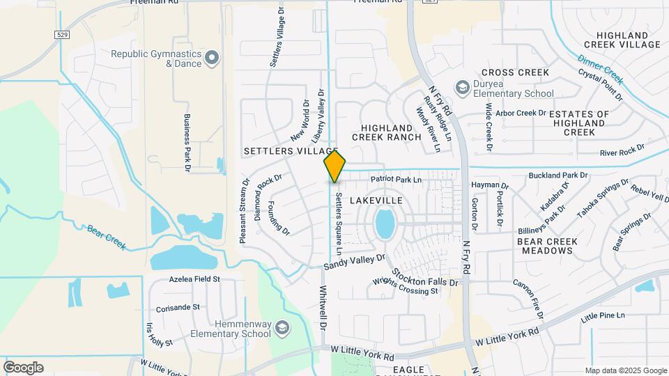 6329 Settlers Square Ln Map and Location Details