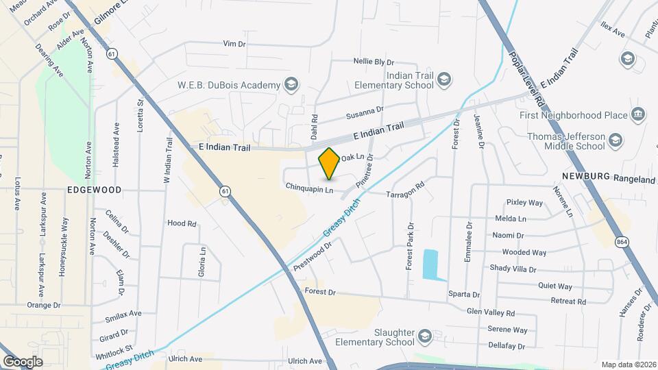 3307 Chinquapin Ln Map and Location Details