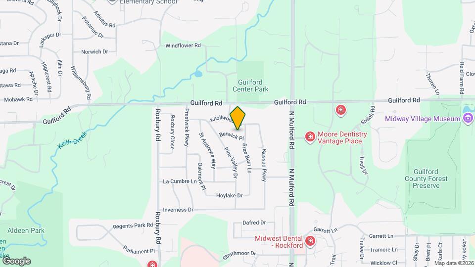 5746 Berwick Pl Map and Location Details