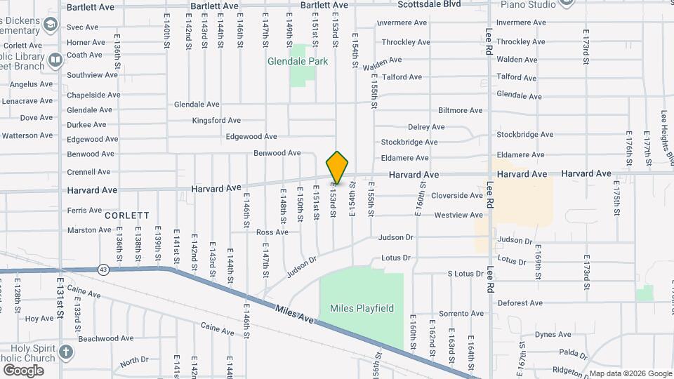 4065 E 153rd St Map and Location Details