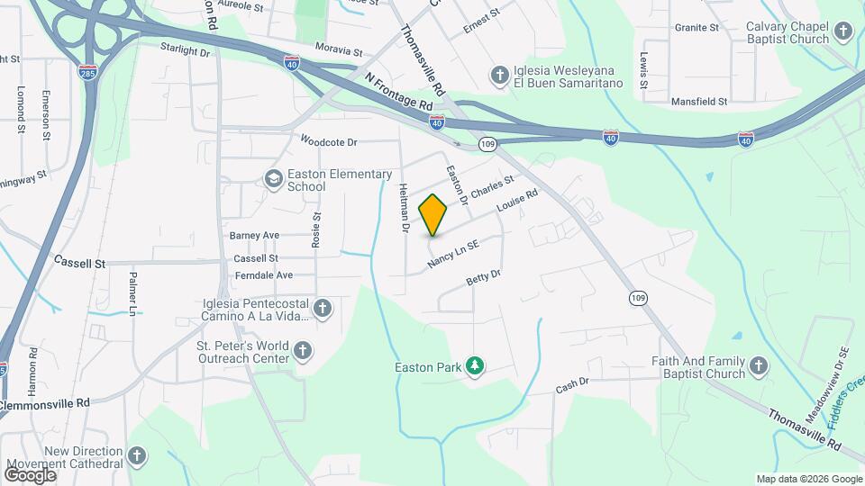 1012 Louise Rd Mapa y Detalles de la Ubicación