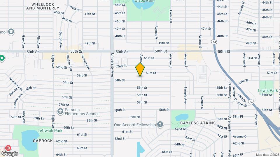 2302 54th St Map and Location Details