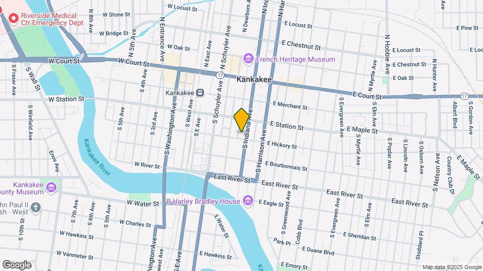 363 E Hickory St Mapa y Detalles de la Ubicación