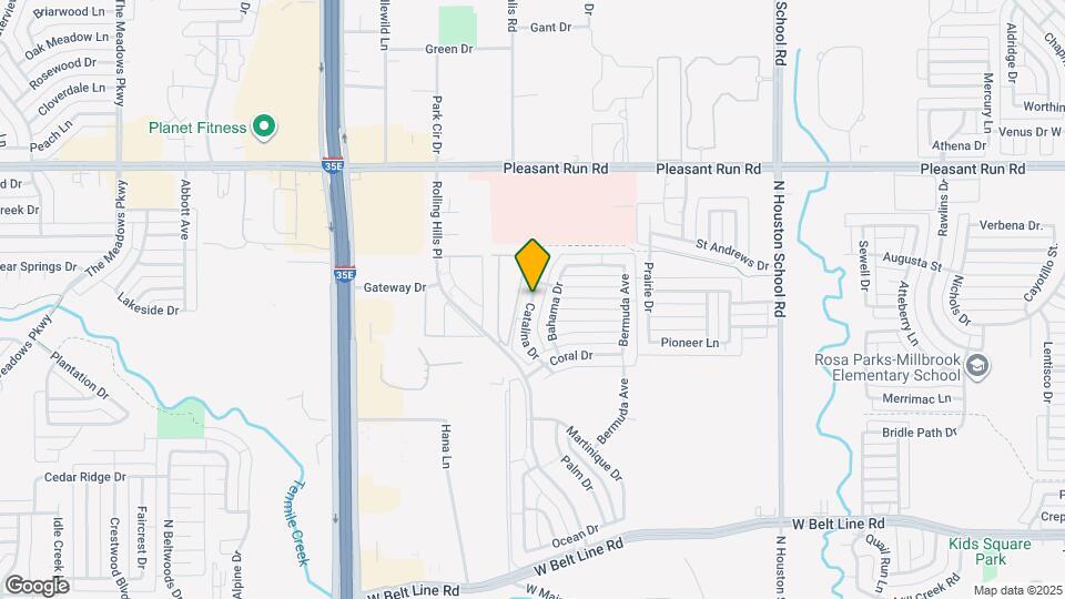 756 Catalina Dr Map and Location Details