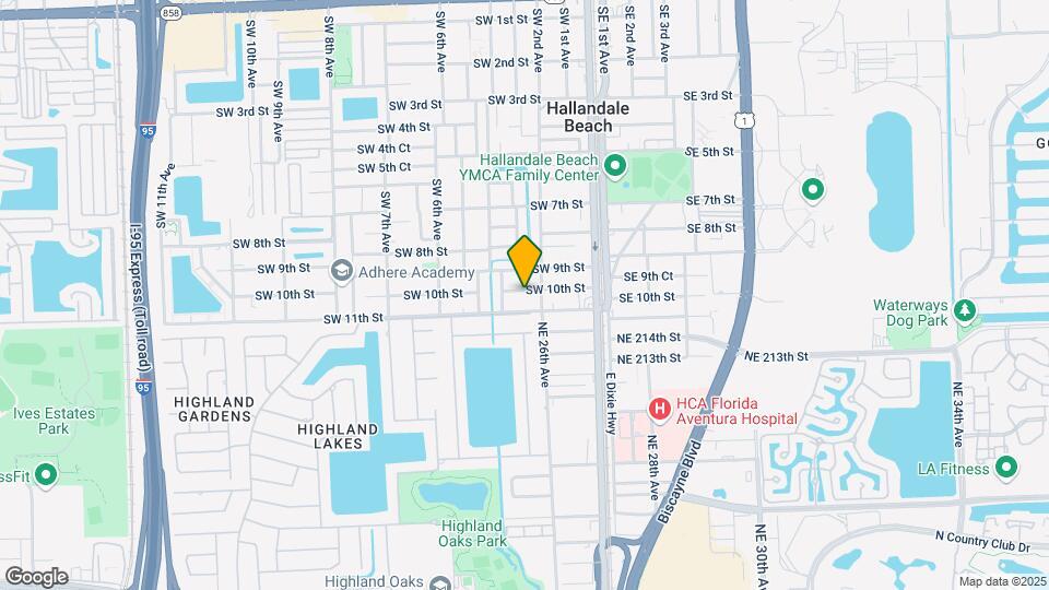 213 SW 10th St, Unit 0 Map and Location Details