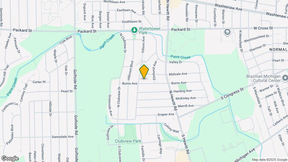 2432 Burns Ave Map and Location Details