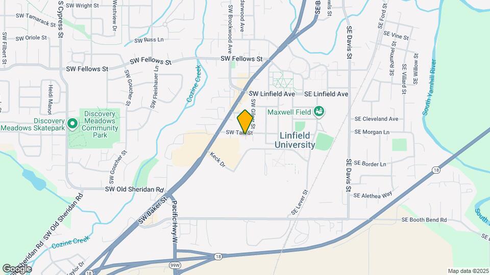 646 SW Taft St Map and Location Details