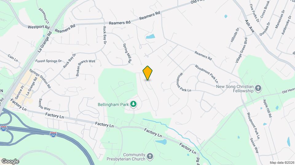 14220 Halden Ridge Way Map and Location Details