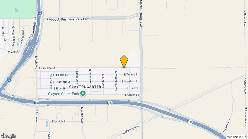 1314 E Ursuline St Map and Location Details