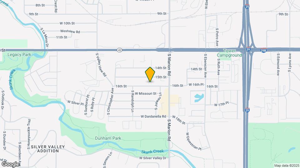 5504 W 16th St Map and Location Details