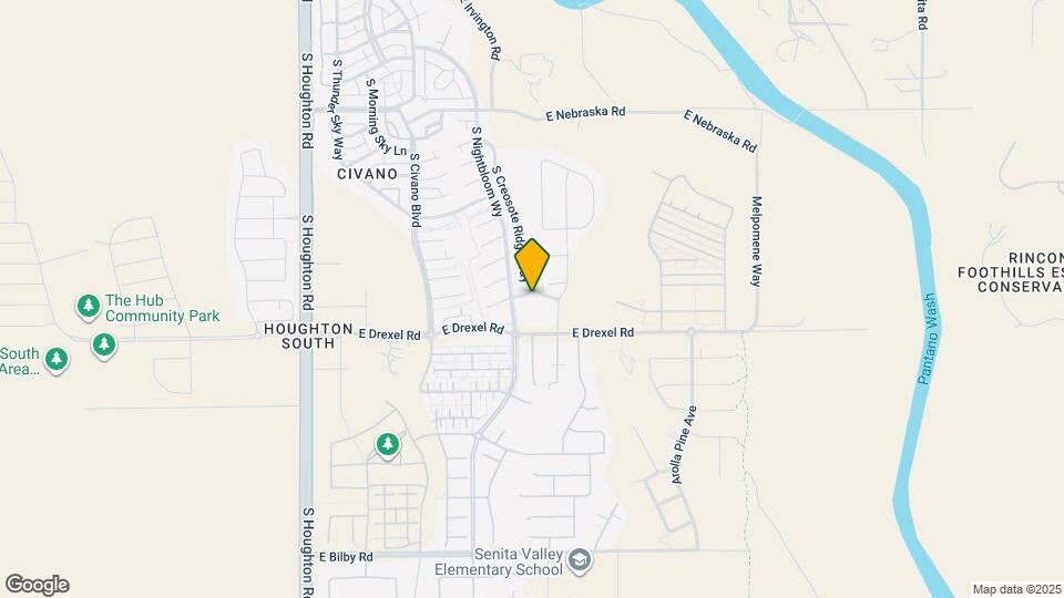 10710 E Lunate Ln Map and Location Details