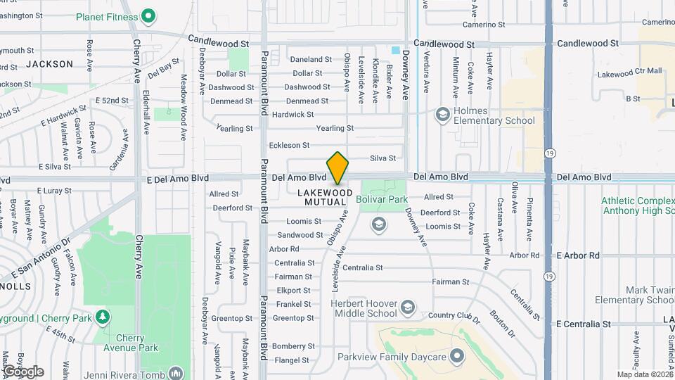 2939 Allred St Map and Location Details