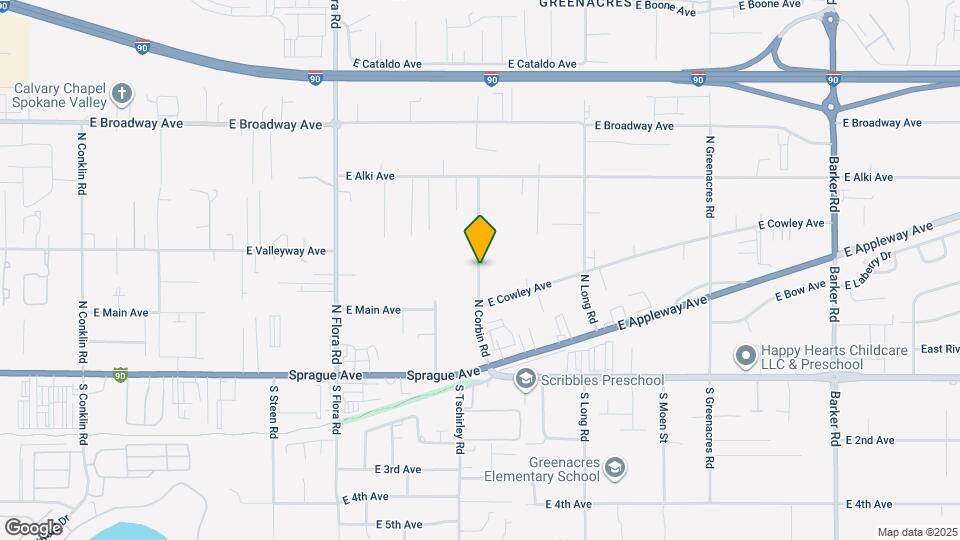 1511 N Corbin Rd Map and Location Details
