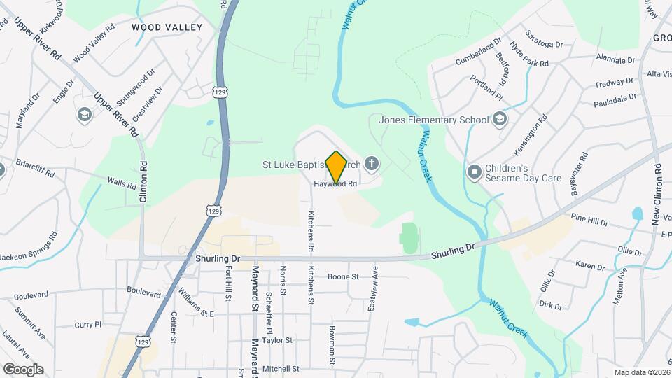 1073 Haywood Rd Map and Location Details