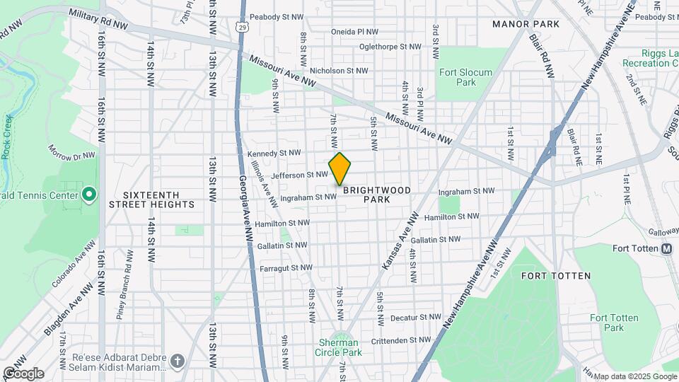 5303 7th St NW Map and Location Details