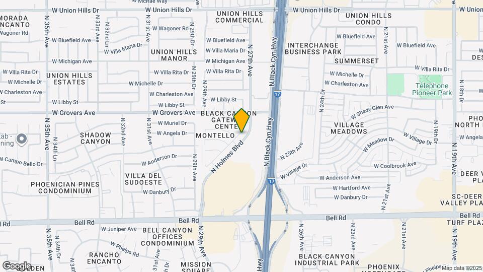 17611 N 28th Ave Map and Location Details