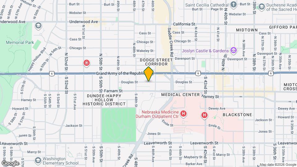 4619 Douglas St Map and Location Details