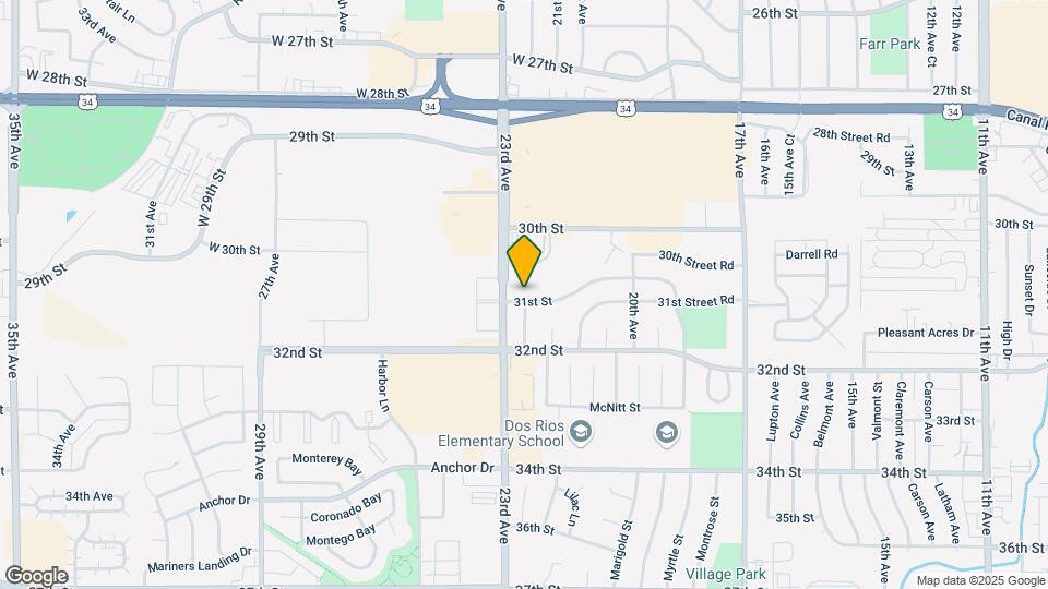 2171 31st St Map and Location Details