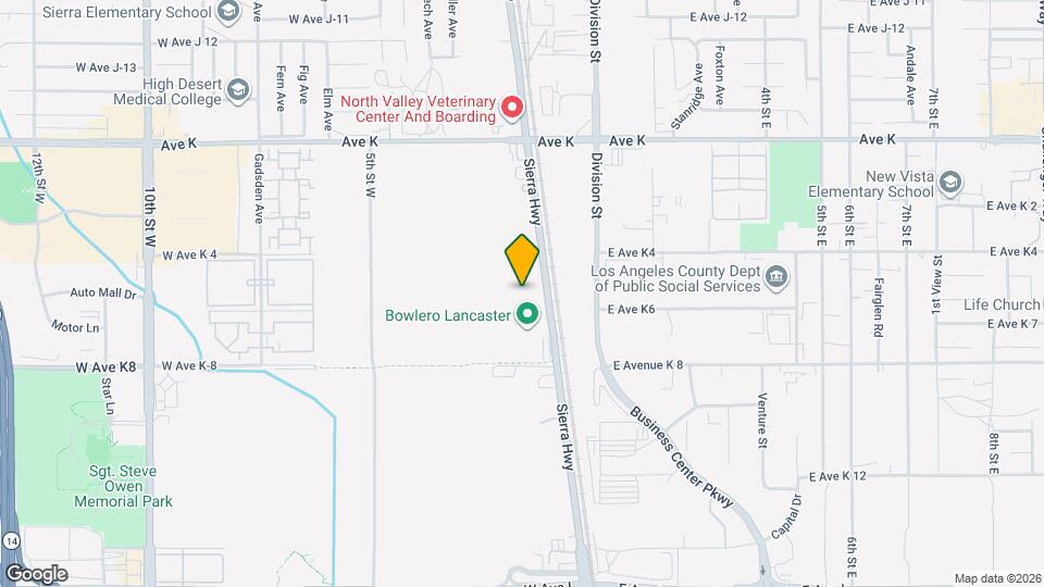 Sunrise Casitas Map and Location Details