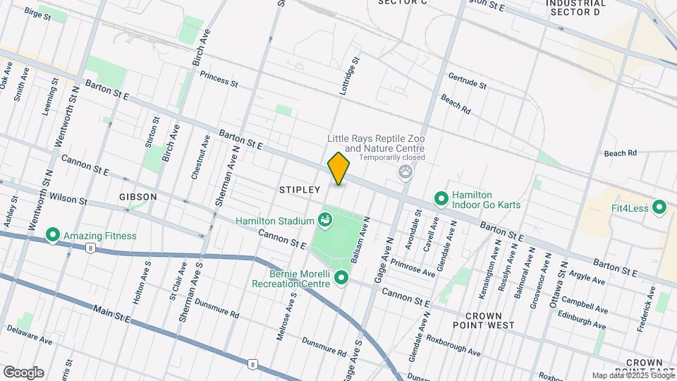 155 Prospect St N Map and Location Details