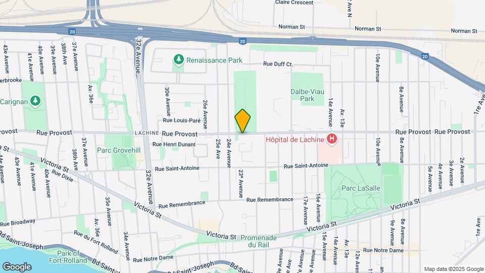 2255 Provost St Map and Location Details