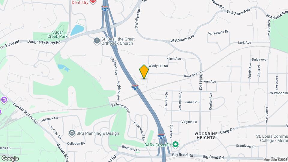 2013 Lily Ave Map and Location Details