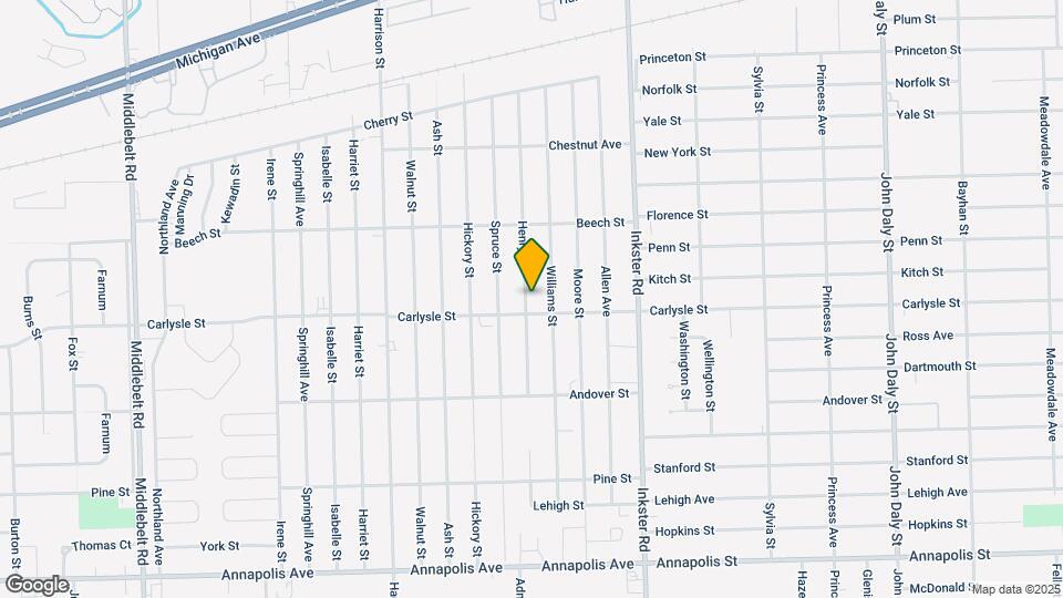 3655 Henry St Map and Location Details