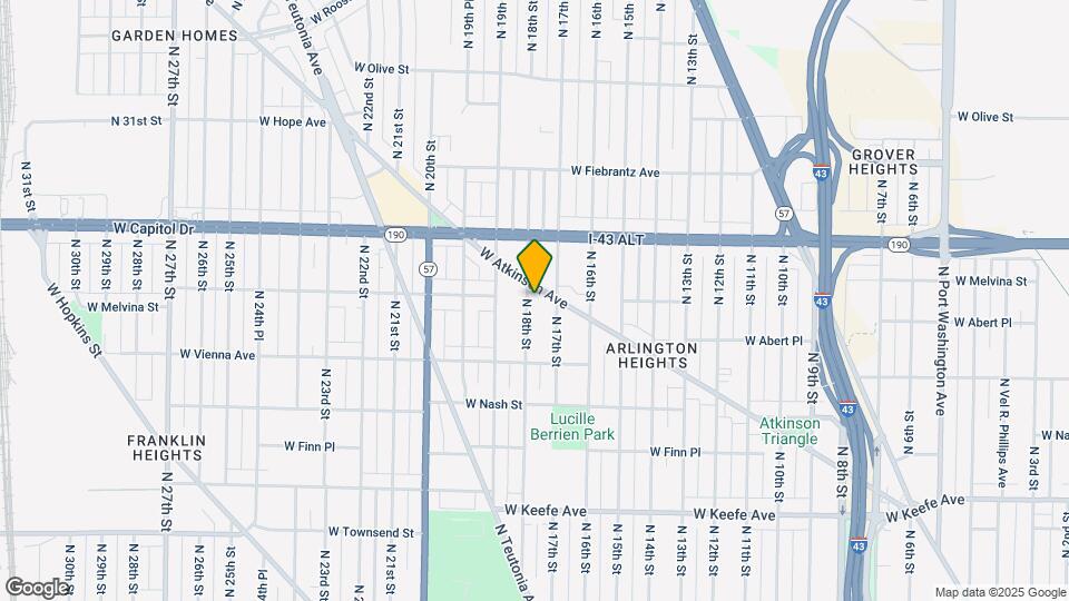 3880 N 18th St Mapa y Detalles de la Ubicación