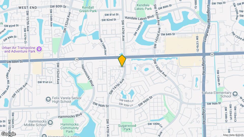 14733 SW 90th Terrace Map and Location Details