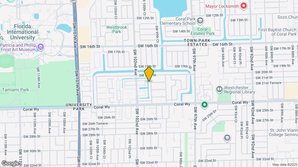 2100 SW 100th Ave Map and Location Details