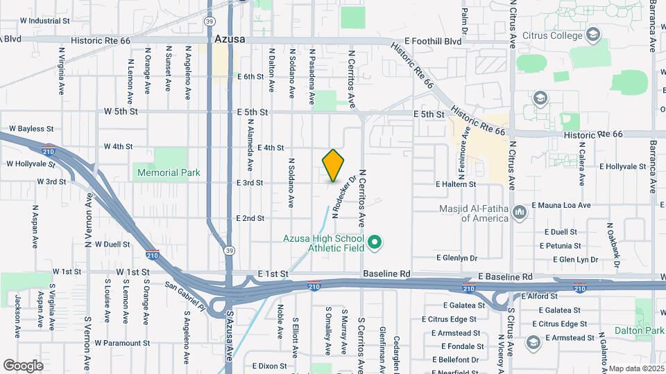274 N Dominguez Pl Map and Location Details