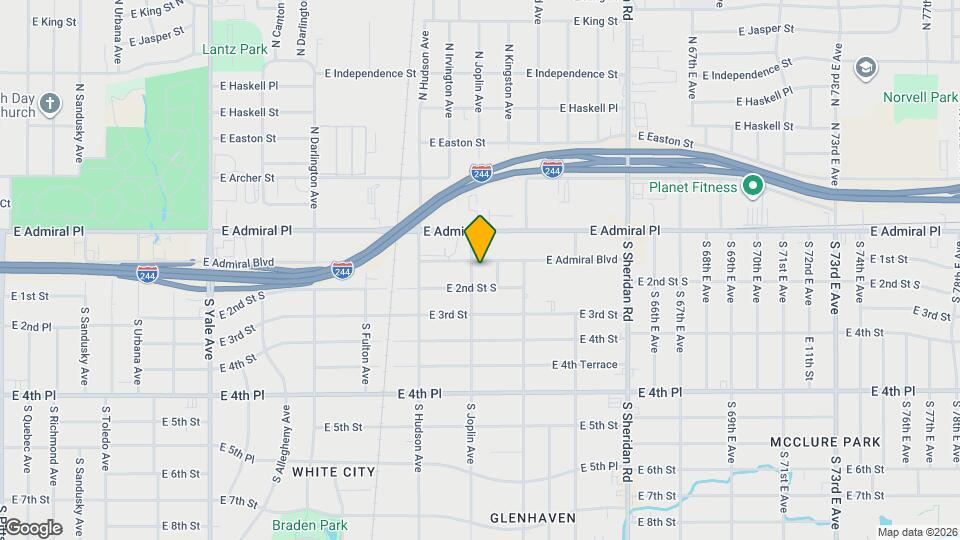 35 S Joplin Ave Mapa y Detalles de la Ubicación